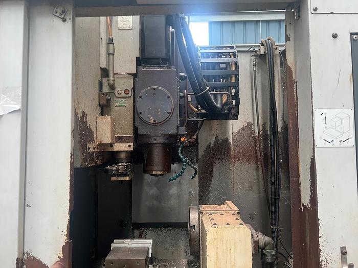 Used Year 2011 Enshu EV360 with 4th axis CNC Vertical Machining Center