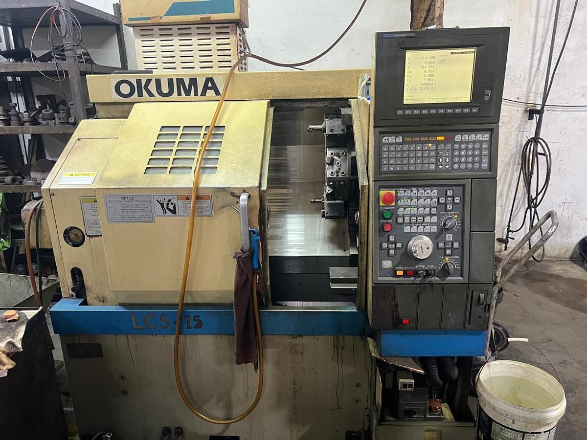Used OKUMA LCS -15 CNC Lathe