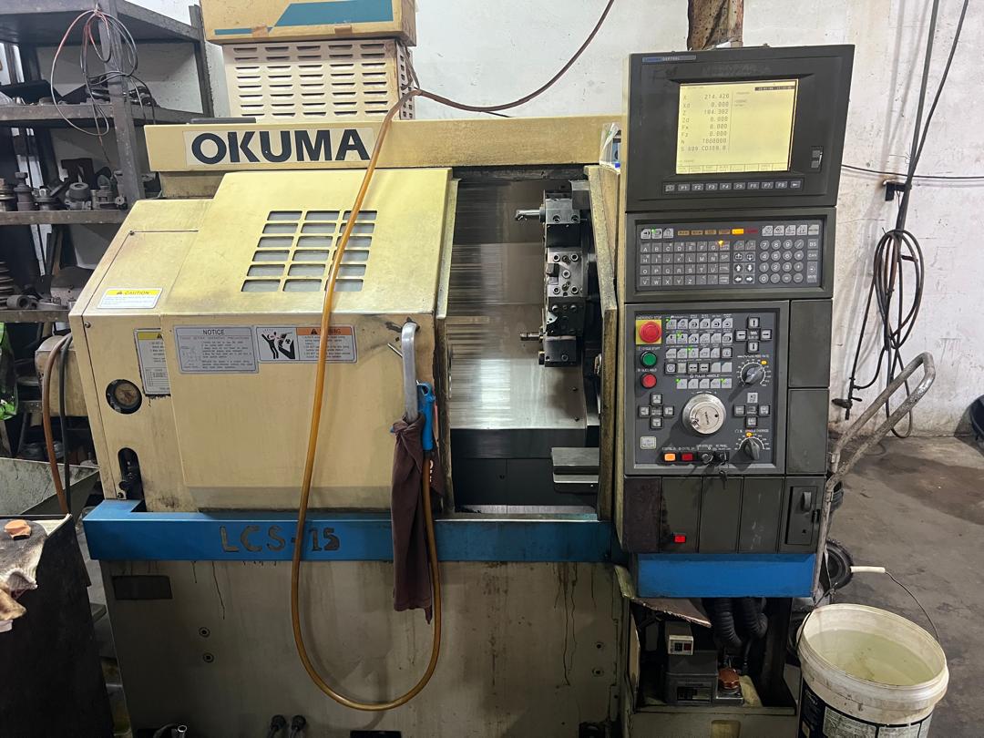 Used OKUMA LCS -15 CNC Lathe