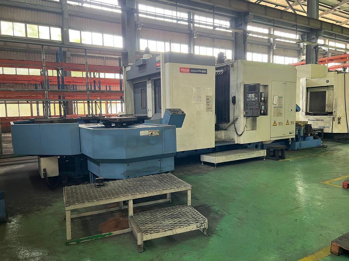 Used Mazak FH6800 Horizontal Machining Center Year 2001