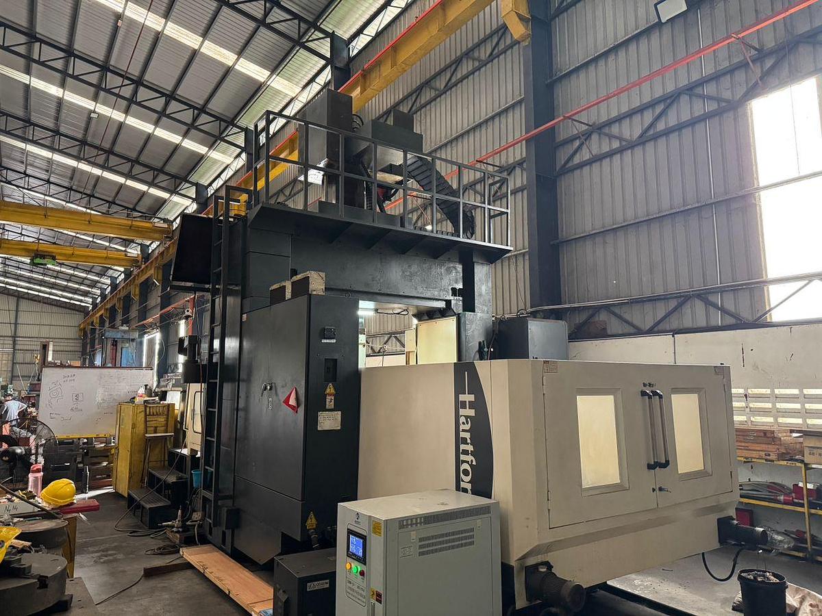 Used Hartford HB-4210BC Double Column Machining Center Year 2010