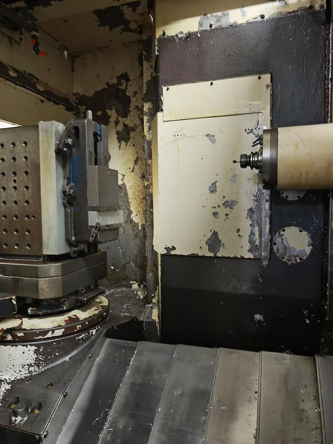 Used Mitsubishi Horizontal M-H4B CNC Horizontal Machining Center Year 1996