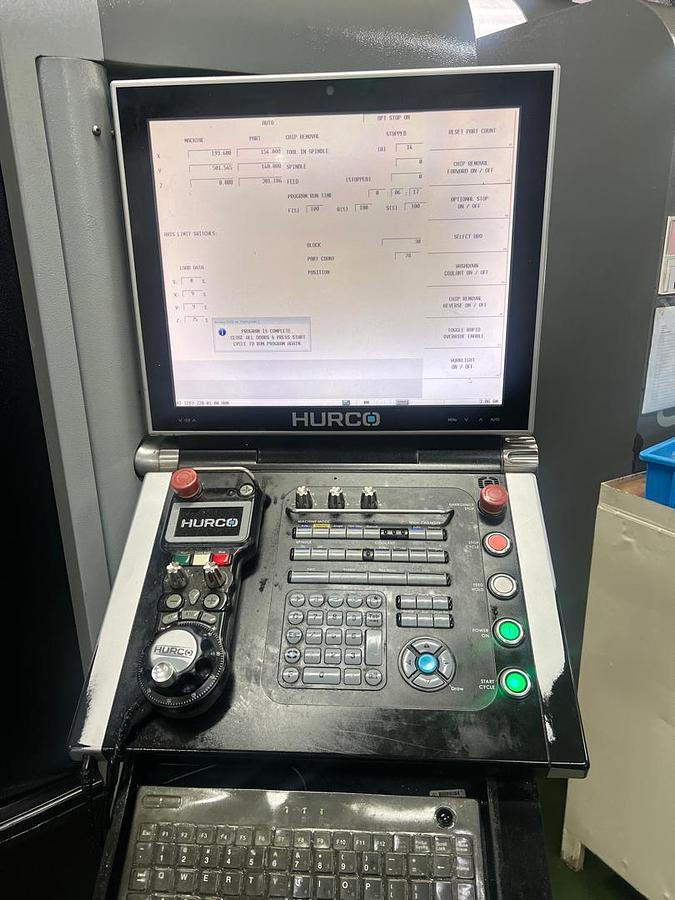 Used Hurco VM20i Vertical Machining Center Year 2018