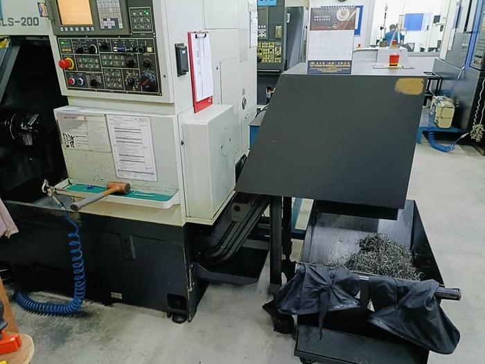 Used Year 2008 Goodway GLS-200 CNC Lathe