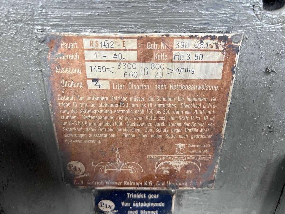 Used Kollmann RS1G2-E Milling Machine Year 1962