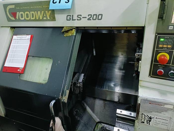 Used Year 2008 Goodway GLS-200 CNC Lathe