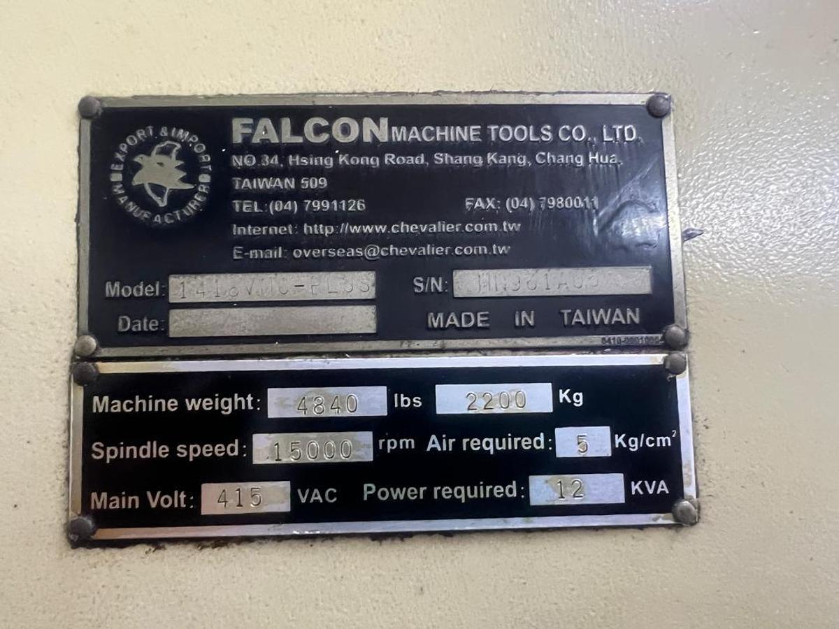 Used Chevalier 1418 VMC-PLUS CNC Vertical Machining Center