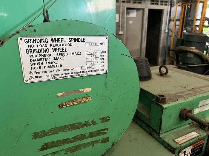 Used KOYO C4520FS Centerless Grinding Machine 