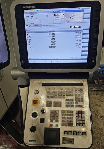 Used Year 2015 DMU80eVo FD Universal Machining Center
