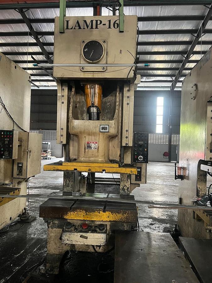 Used LI CHIN LAMP-160 Mechanical Stamping Press Year 2016