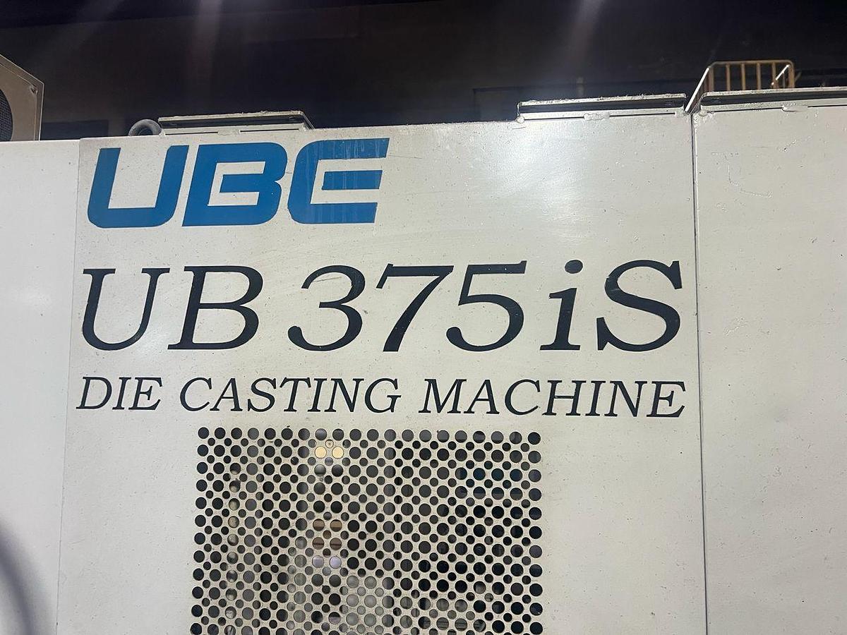 Used UBE UB375iS Die Casting Machine Year 2010
