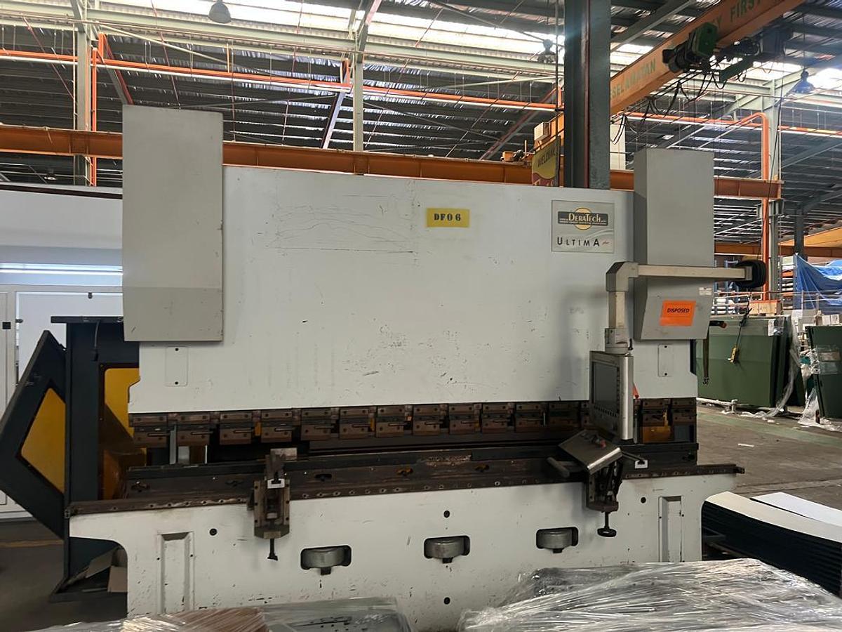 Used Deratech Ultima Plus 160N Press Brake Year 2011