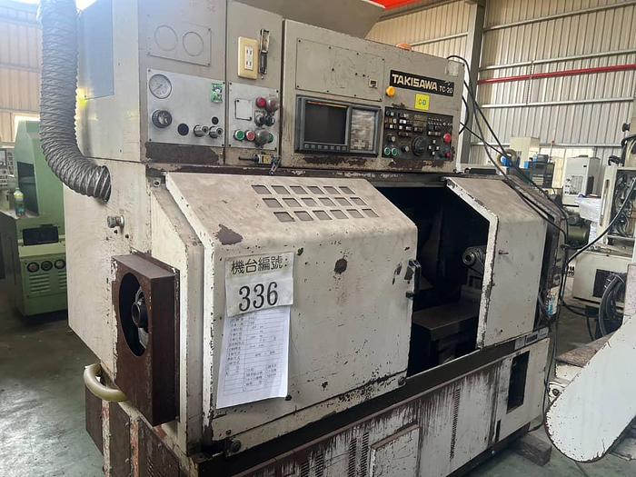 Used Takisawa TC-20 CNC Lathe Year 1995