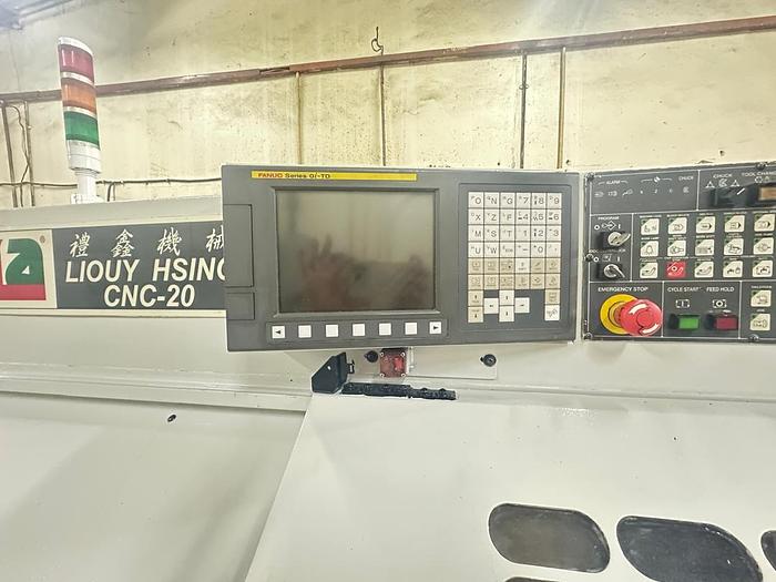Used LIOUY HSING Model CNC-20 Year 2012 CNC Lathe Machine