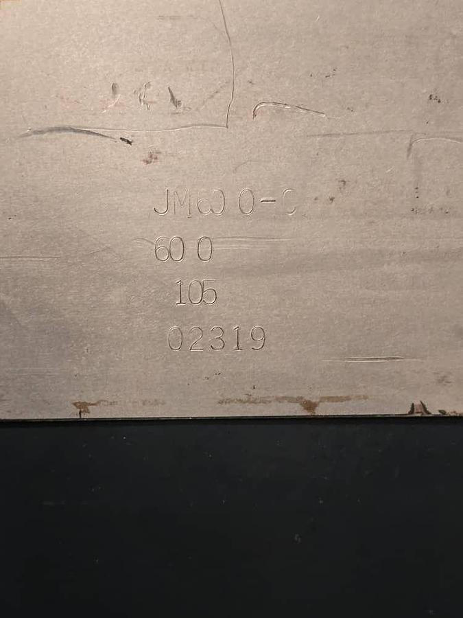 Used Jetmaster 600T Injection Molding Machine Year 2005