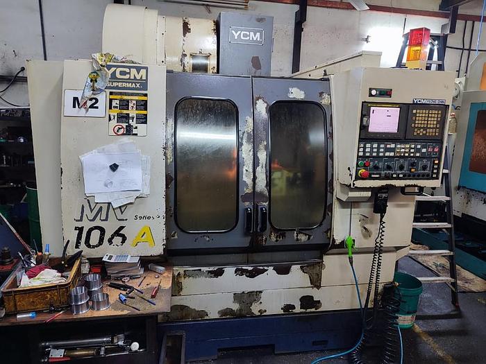 Used Year 2005 YCM MV 106A CNC Vertical Machining Center