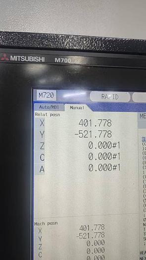 Used Campro U255C Axis 4 + 1 Vertical Machining Centers Year 2016