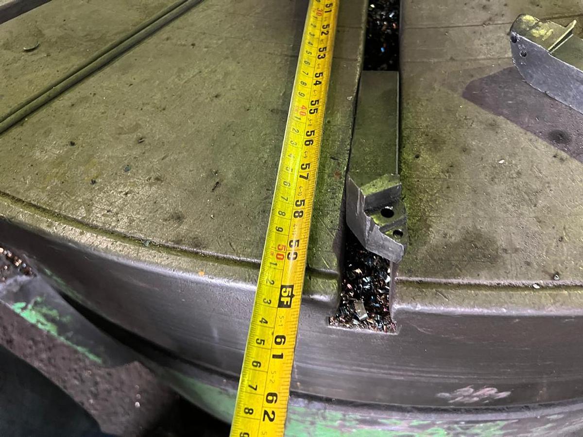 Used Webster Bennet Vertical Turning Lathe 1500mm