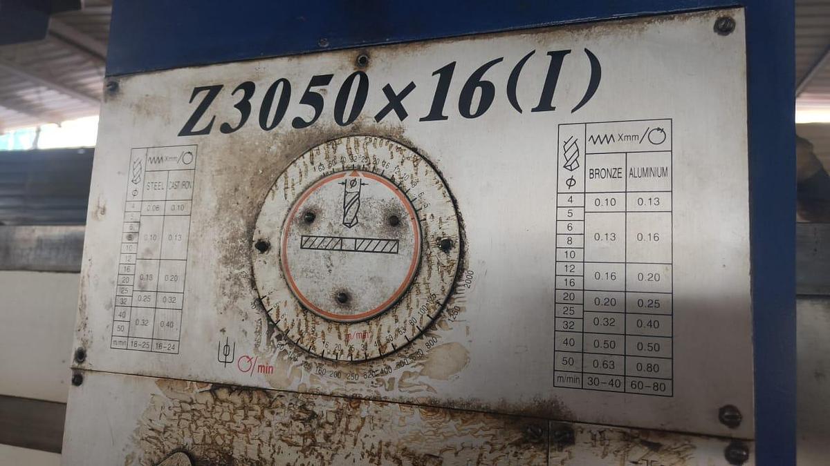 Used SMTCL Z3050 x 15(I) Radial Drilling Machine Year 2010