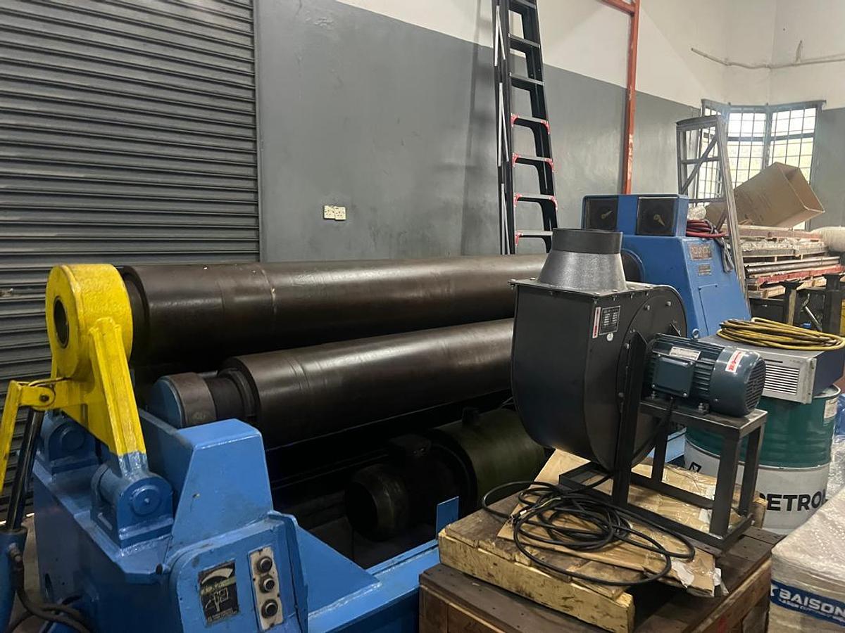 Used Hässleholms (Roundo) PS 310 Hydraulic Plate Bending Machine Year 1982