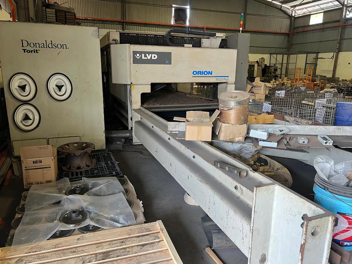 Used LVD Orion 3015 Plus Laser Cutting Machine