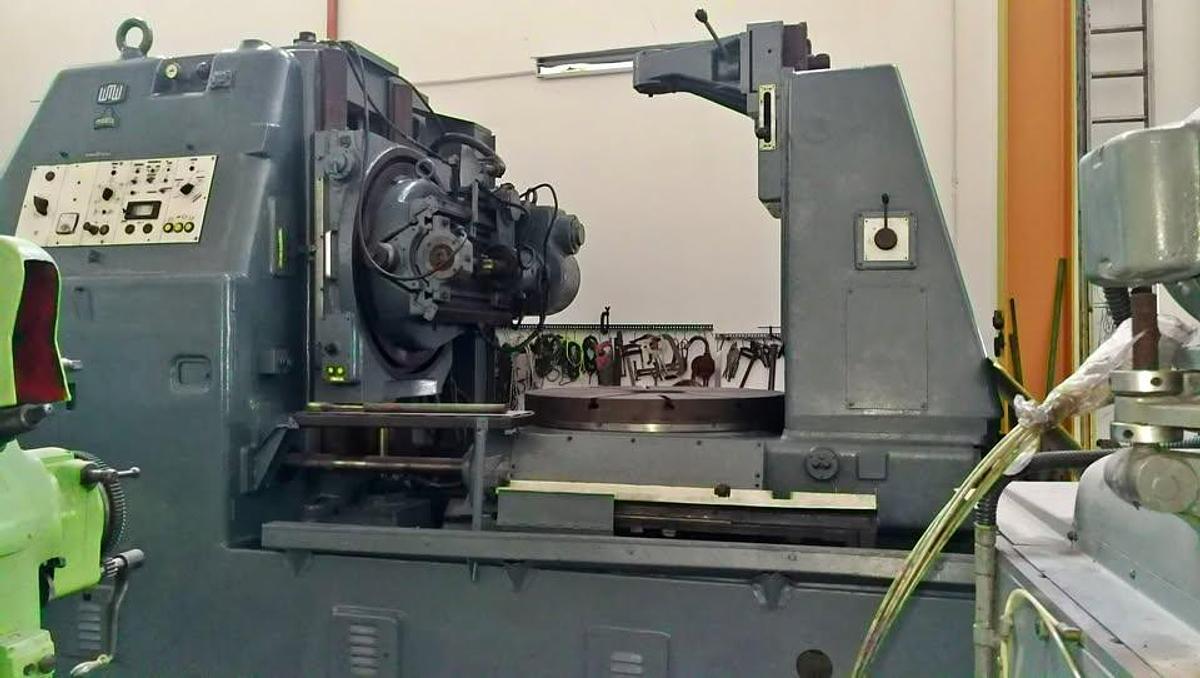 Used WMW MODUL ZFWZ 1250mm x 14/II Universal Gear Hobbing Machine