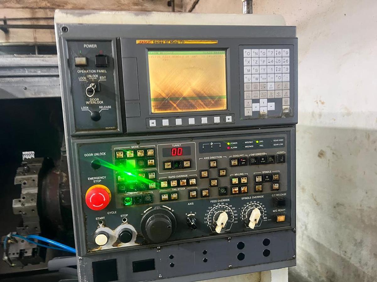 Used SMEC Samsung PLC1600C CNC Turning Center Year 2013