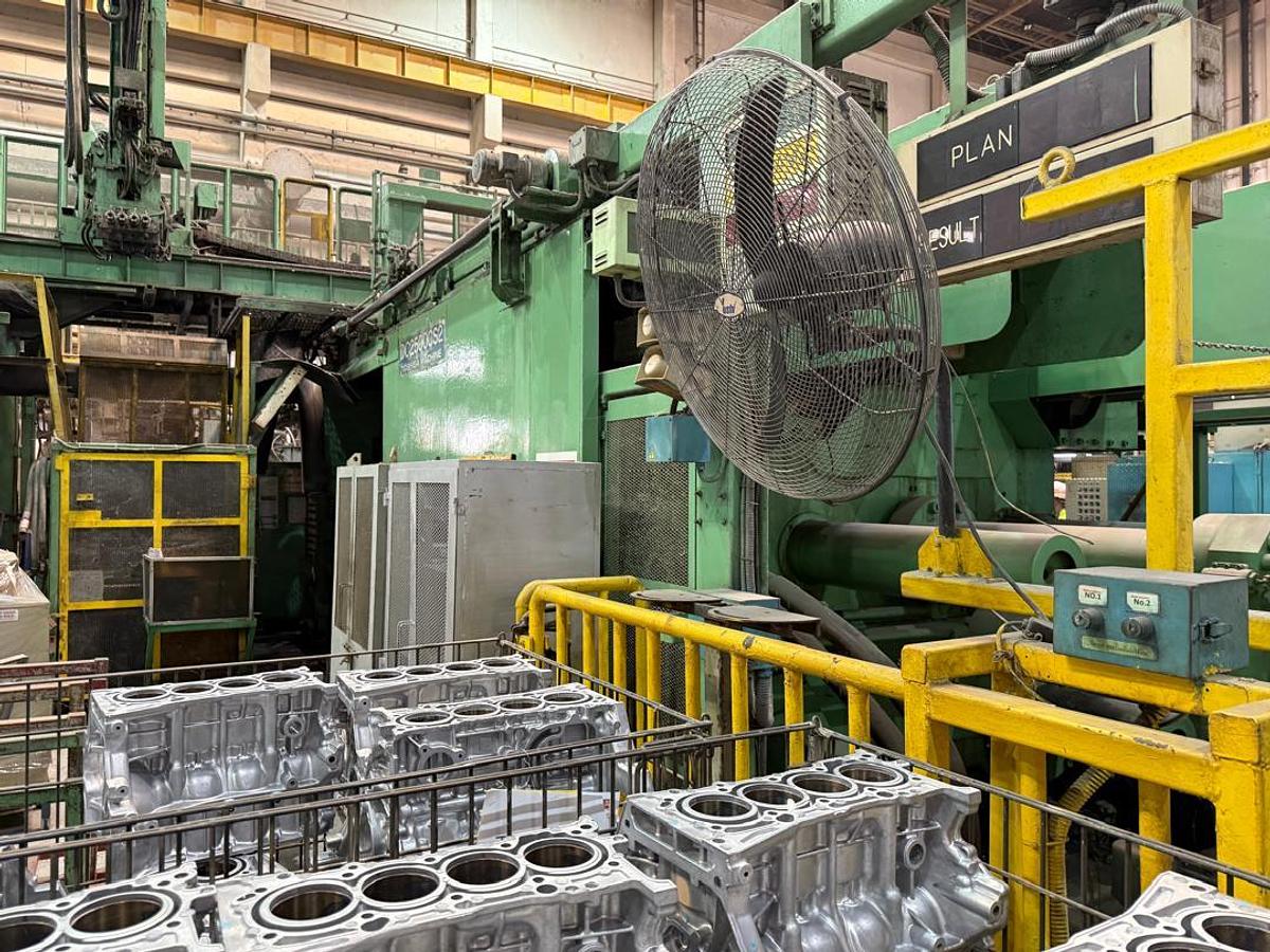 Used Toshiba DC2500CS2 Die Casting Machine Year 2006