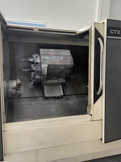 Used Year 2014 DMG MORI CTX 510V1 eco CNC Horizontal Lathe