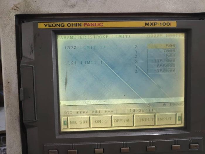 Used Year 2004 YCM TV188B Vertical Machining Center