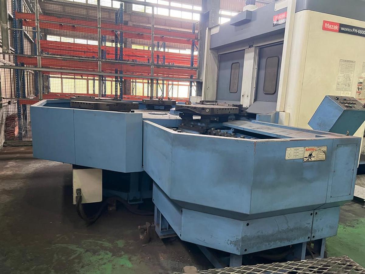 Used Mazak FH6800 Horizontal Machining Center Year 2001