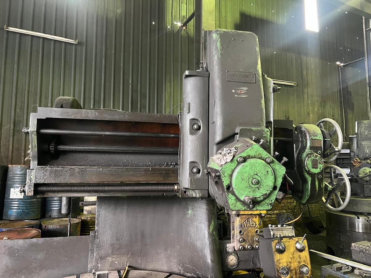 Used Webster Bennet Vertical Turning Lathe 1500mm
