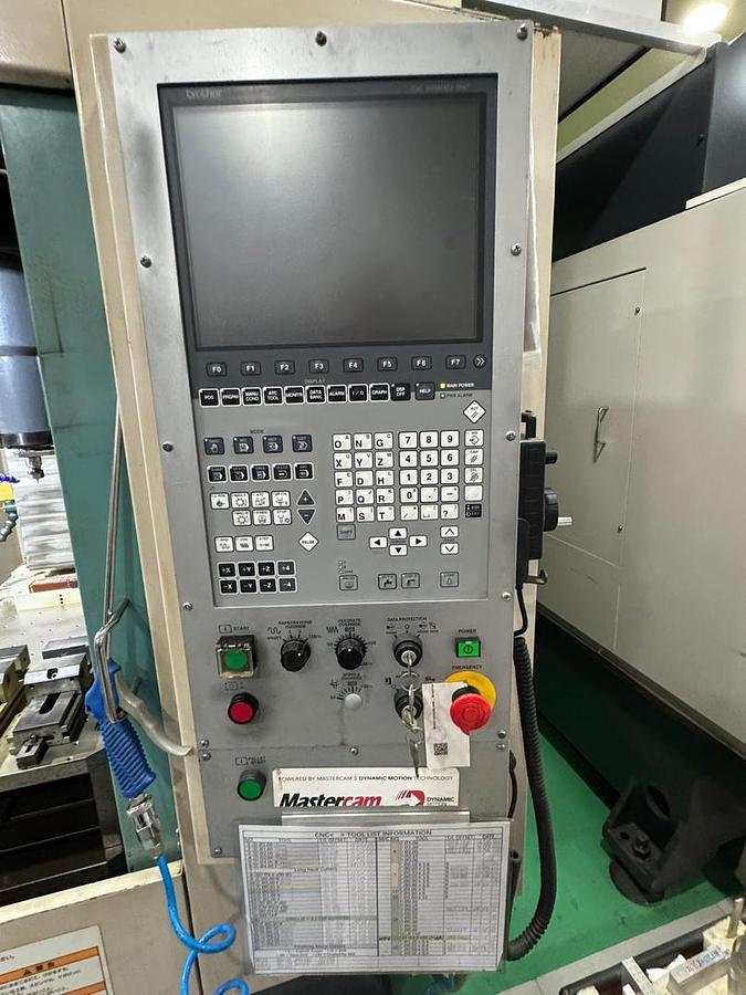 Used Brother TC-31B Vertical Machining Center Year 2010