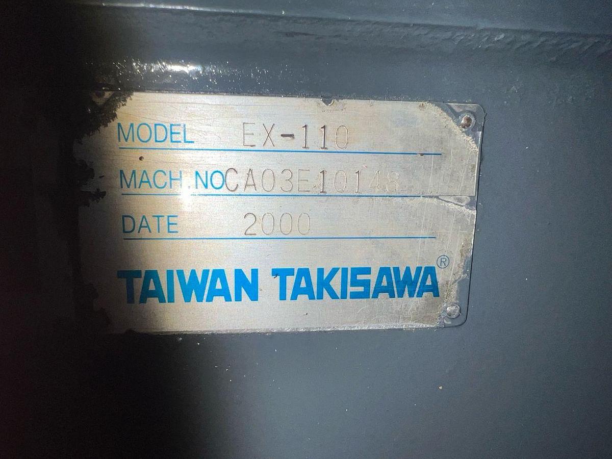 Used Takisawa EX-110 CNC Lathe Year 2000