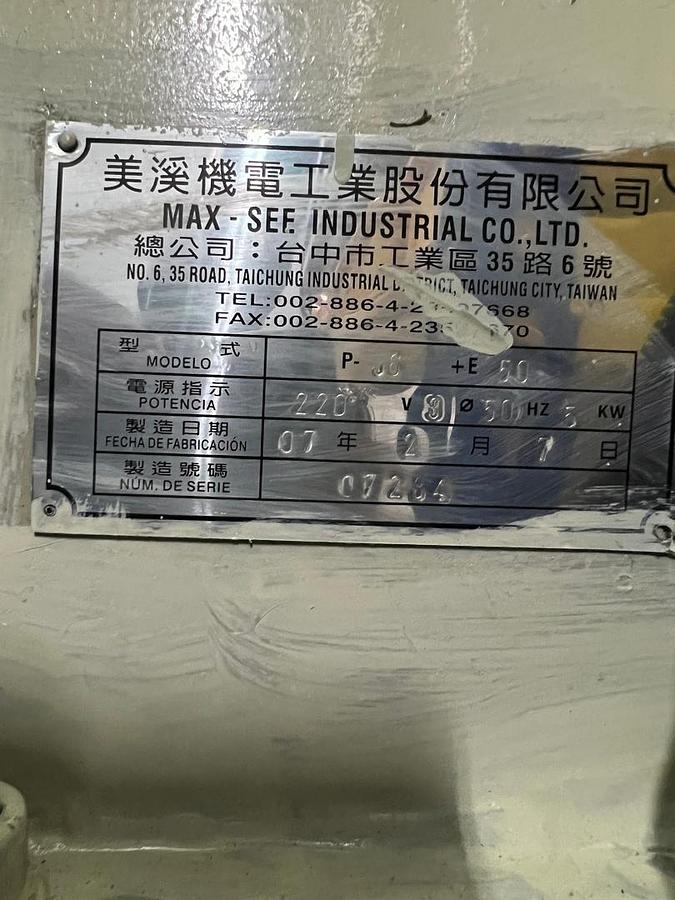 Used MaxSee P36 Die Sinking EDM Year 2007