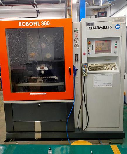 Used Year 2004 Charmiles Robofil 380 Wire cutting edm machine