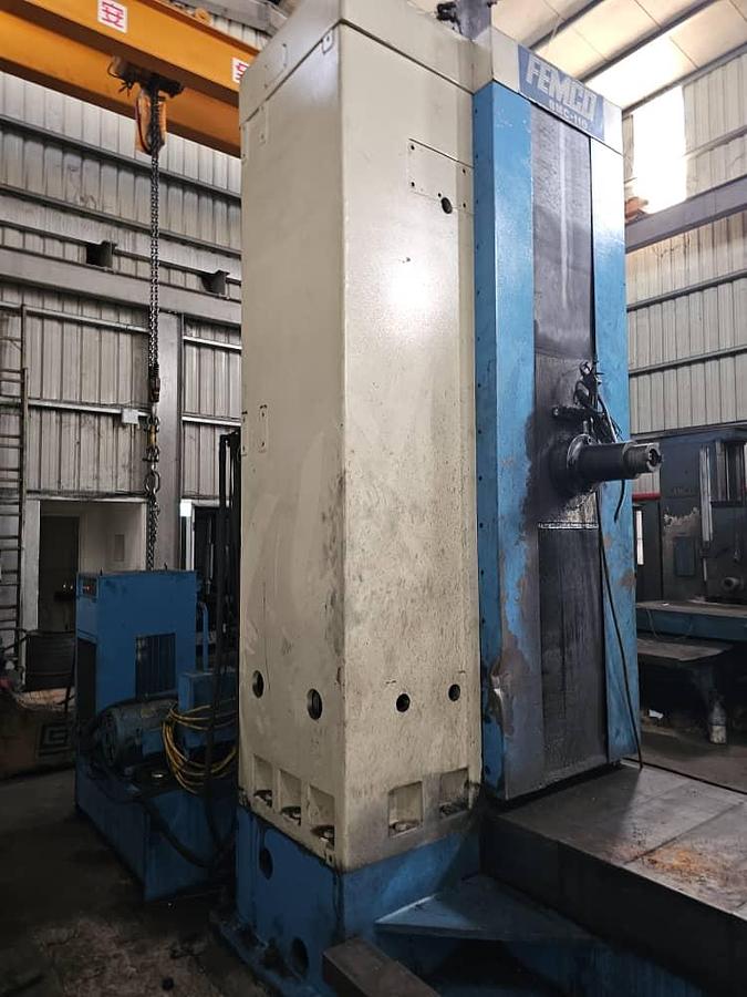 Used Femco BMC-110 Horizontal Boring Mill Year 1999