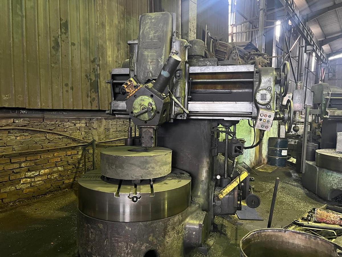 Used Webster Bennet Vertical Turning Lathe 1200mm