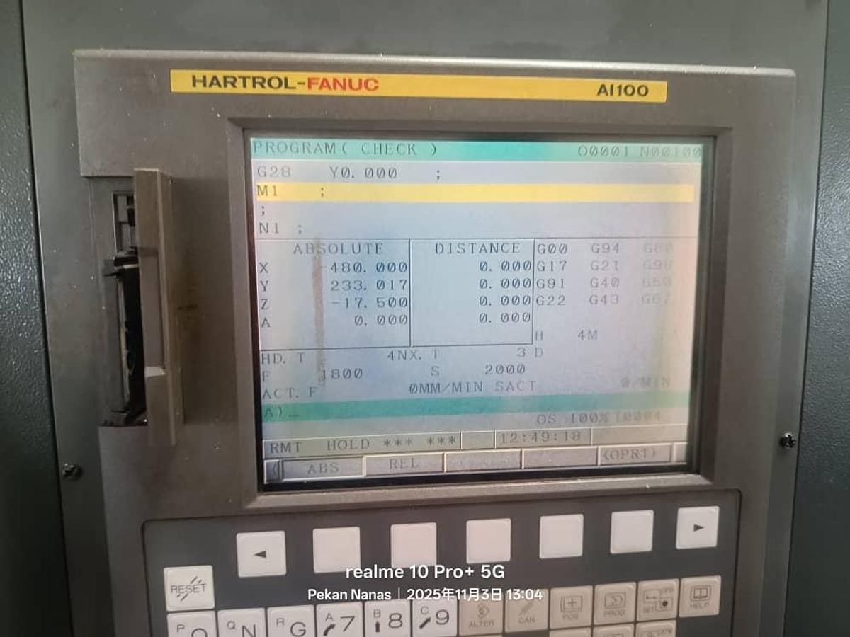 Used Hartford LG-1000 Vertical Machining Center Year 2012