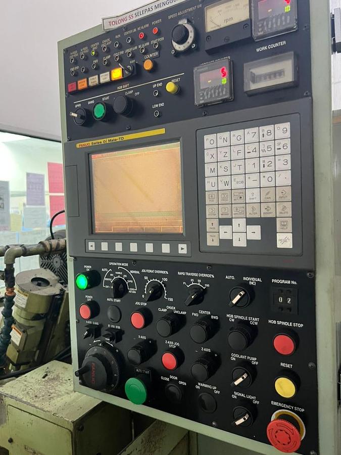 Used Kitai Sangyo Hi-Pro 5All Gear Hobbing Machine Year 2011