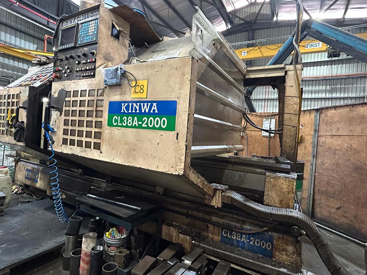 Used Kinwa CL38A-2000 CNC Lathe