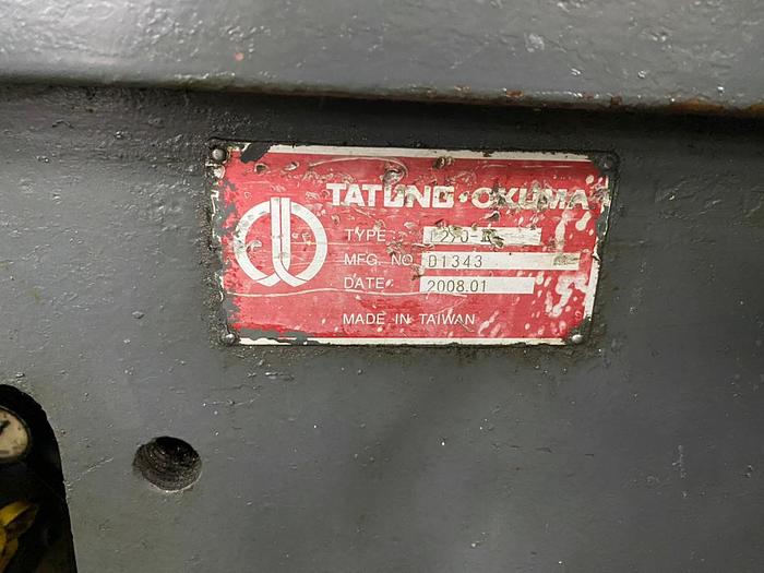 Used TATUNG OKUMA L270-II YEAR 2008 CNC LATHE