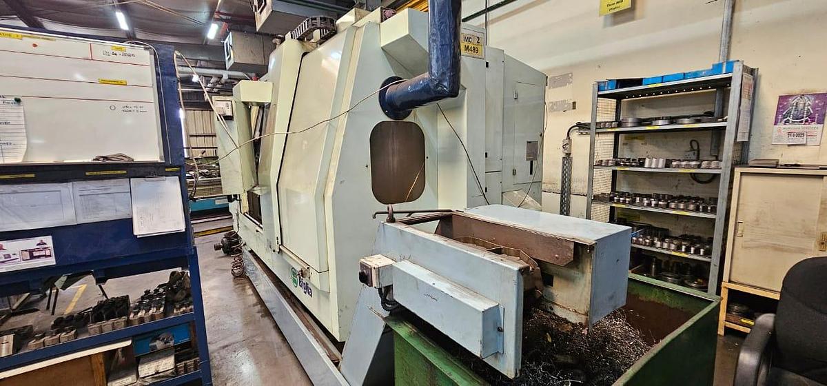 Used Biglia Smart Turn 1200 CNC Lathe Year 2005