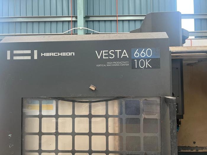 Used Year 2012 Hwacheong Vesta-660 Vertical Machining Center