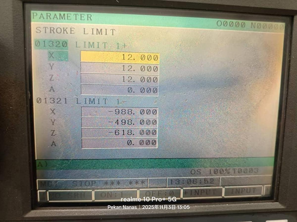 Used Hartford LG-1000 Vertical Machining Center Year 2012