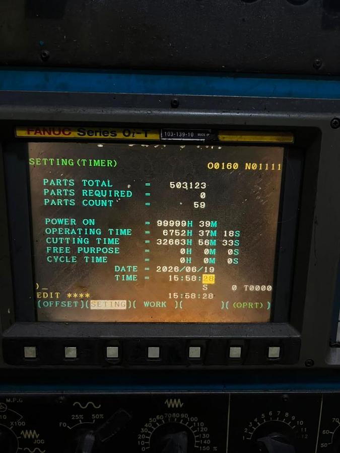 Used KINWA CL-260 CNC Lathe Machine