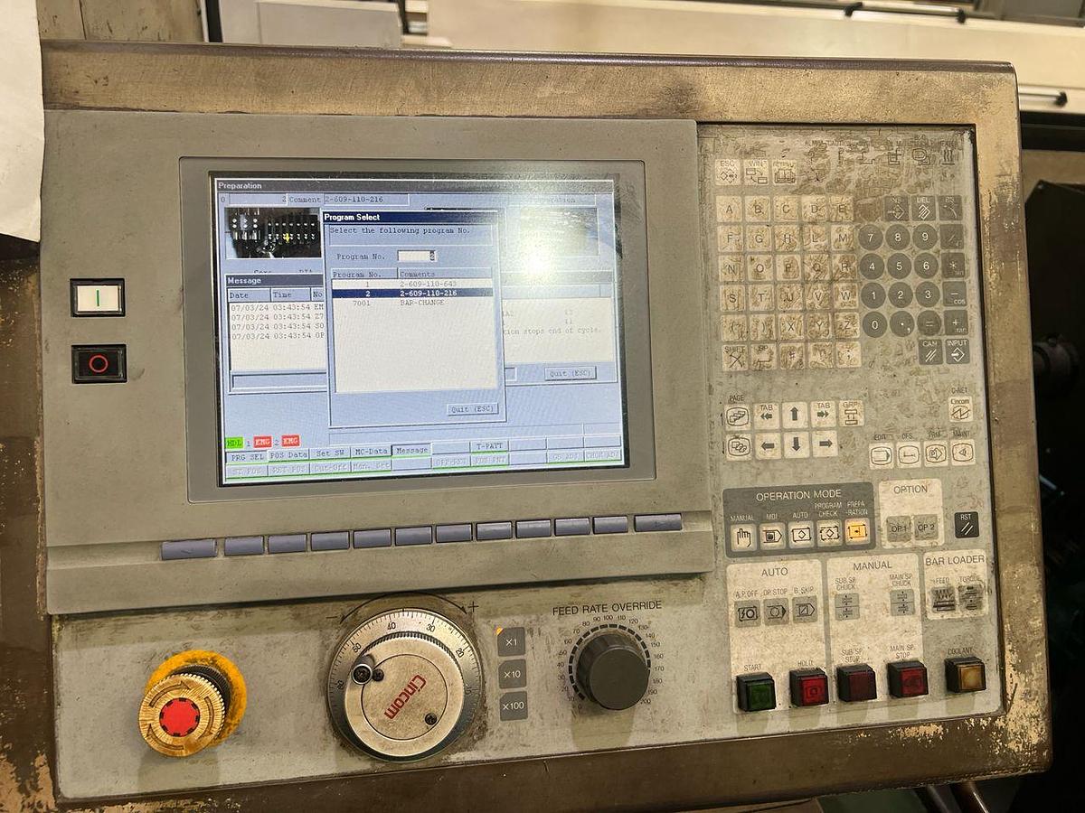 Used CITIZEN L-20 CNC Auto Lathe Year 2001