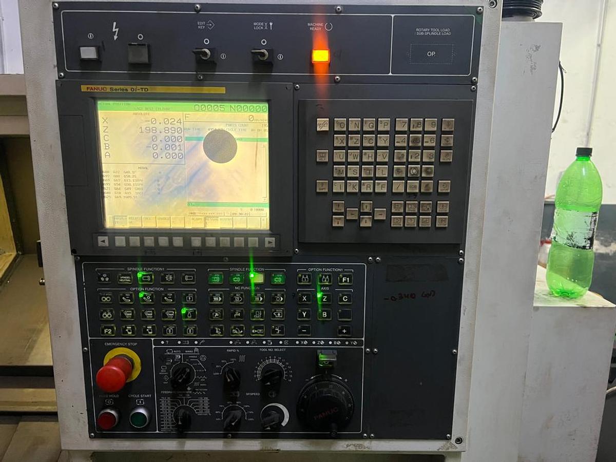 Used Goodway GLS-1500LMS CNC Turning Center Year 2013