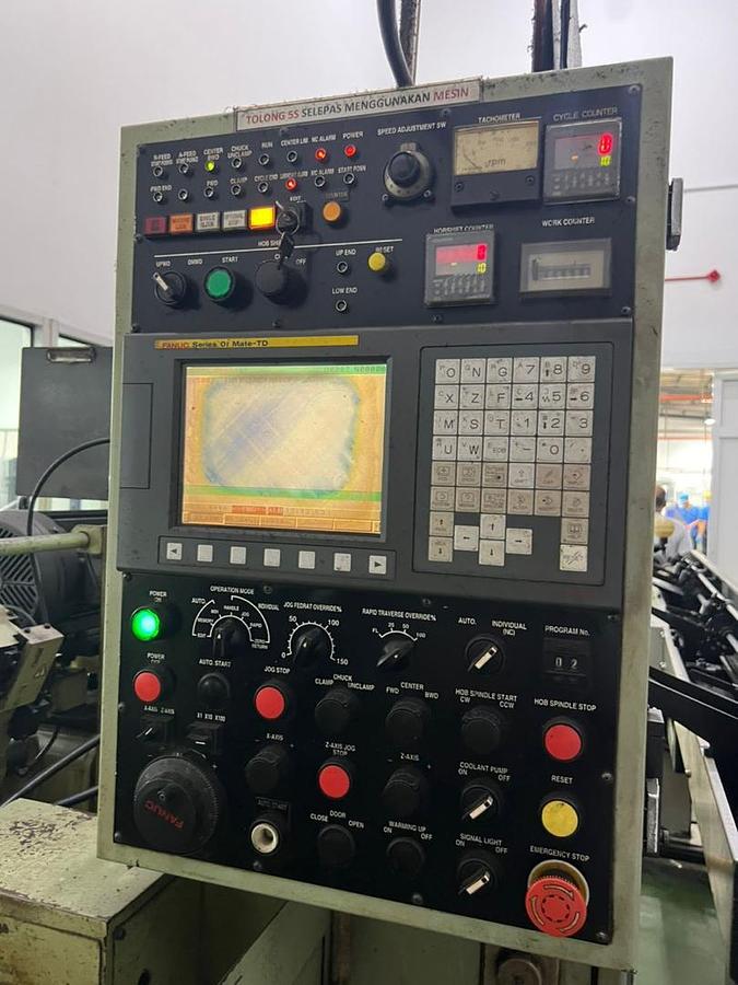 Used Kitai Sangyo Hi-Pro 5All Gear Hobbing Machine Year 2012