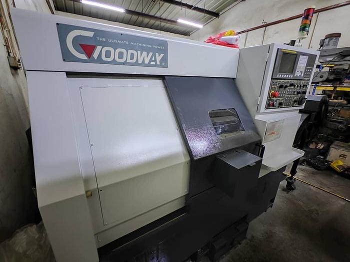 Used GOODWAY GLS-150 Year 2013 CNC Lathe Machine